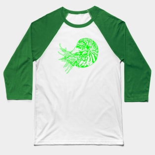Neon nautilus Baseball T-Shirt